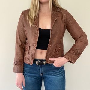 Scully leather western jacket